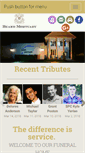 Mobile Screenshot of beardmortuary.com